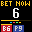 Baccarat running on a 32×32 LED panel