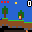 Dig World running on a 32×32 LED panel
