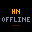 Headlines running on a 32×32 LED panel