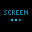 Screen Mirror running on a 32×32 LED panel