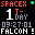 Space running on a 32×32 LED panel